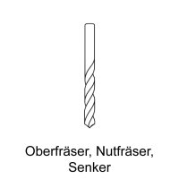 Oberfräser | Nutfräser | Senker